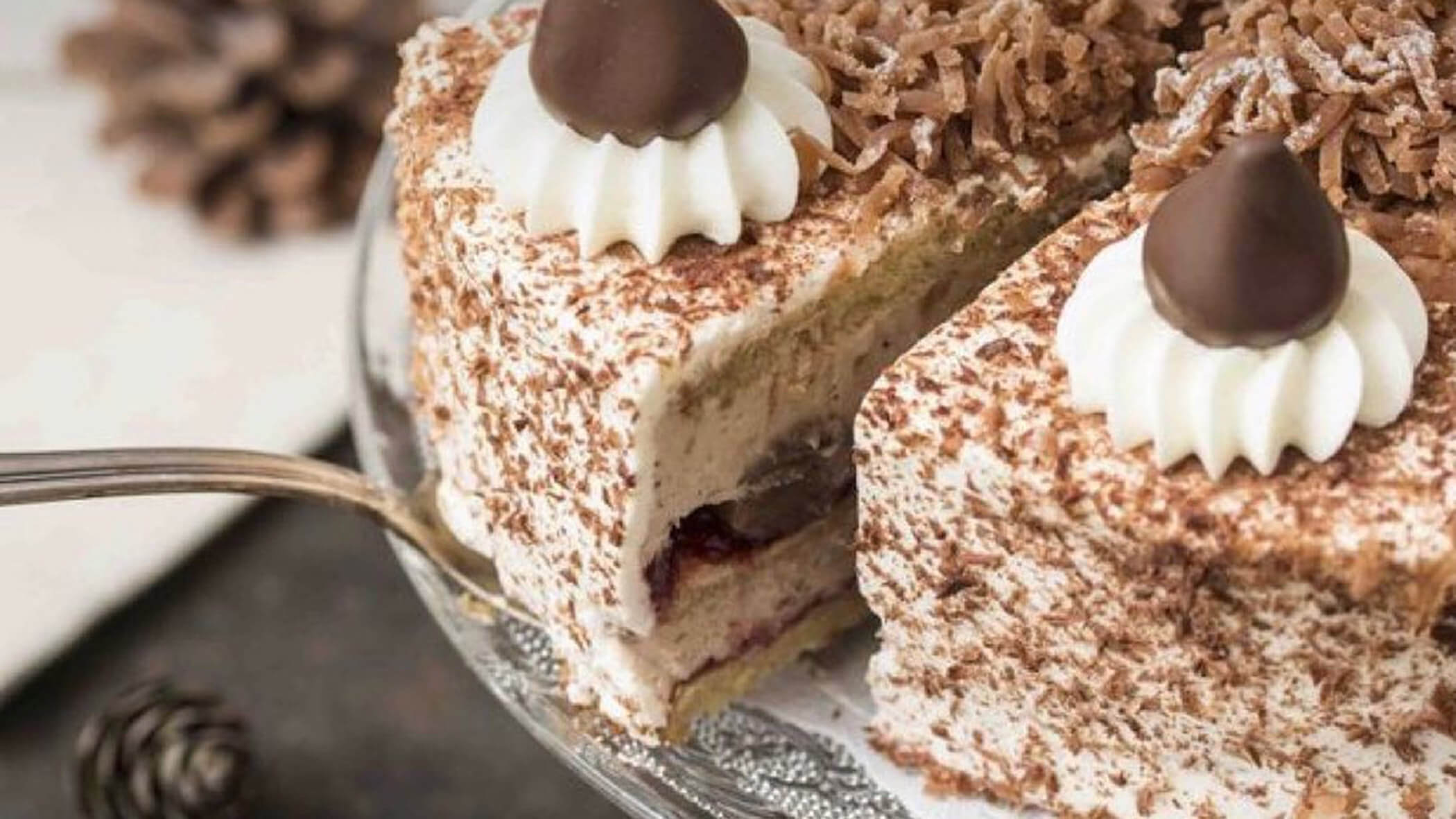 Torte der Konditorei Domino - OLM Nature Escape