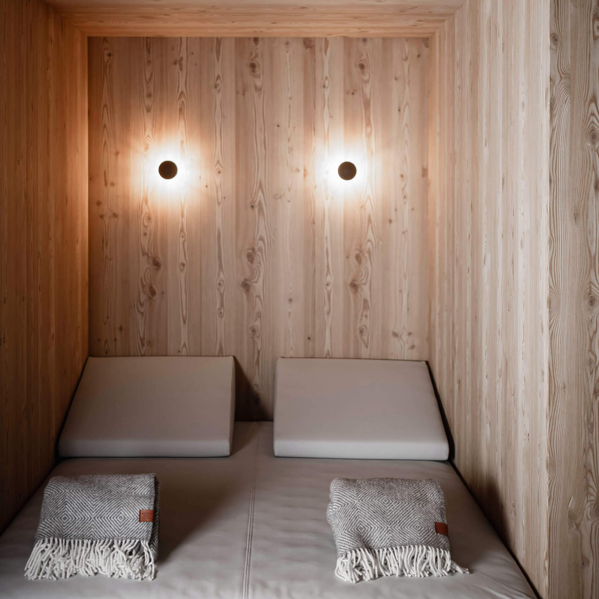 Sala relax con angolo accogliente - OLM Nature Escape